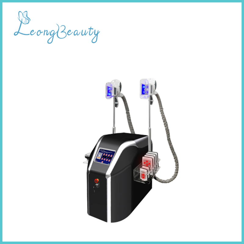 Portable Warna Hitam 2 Menangani Mesin Cryolipolysis Multifungsi